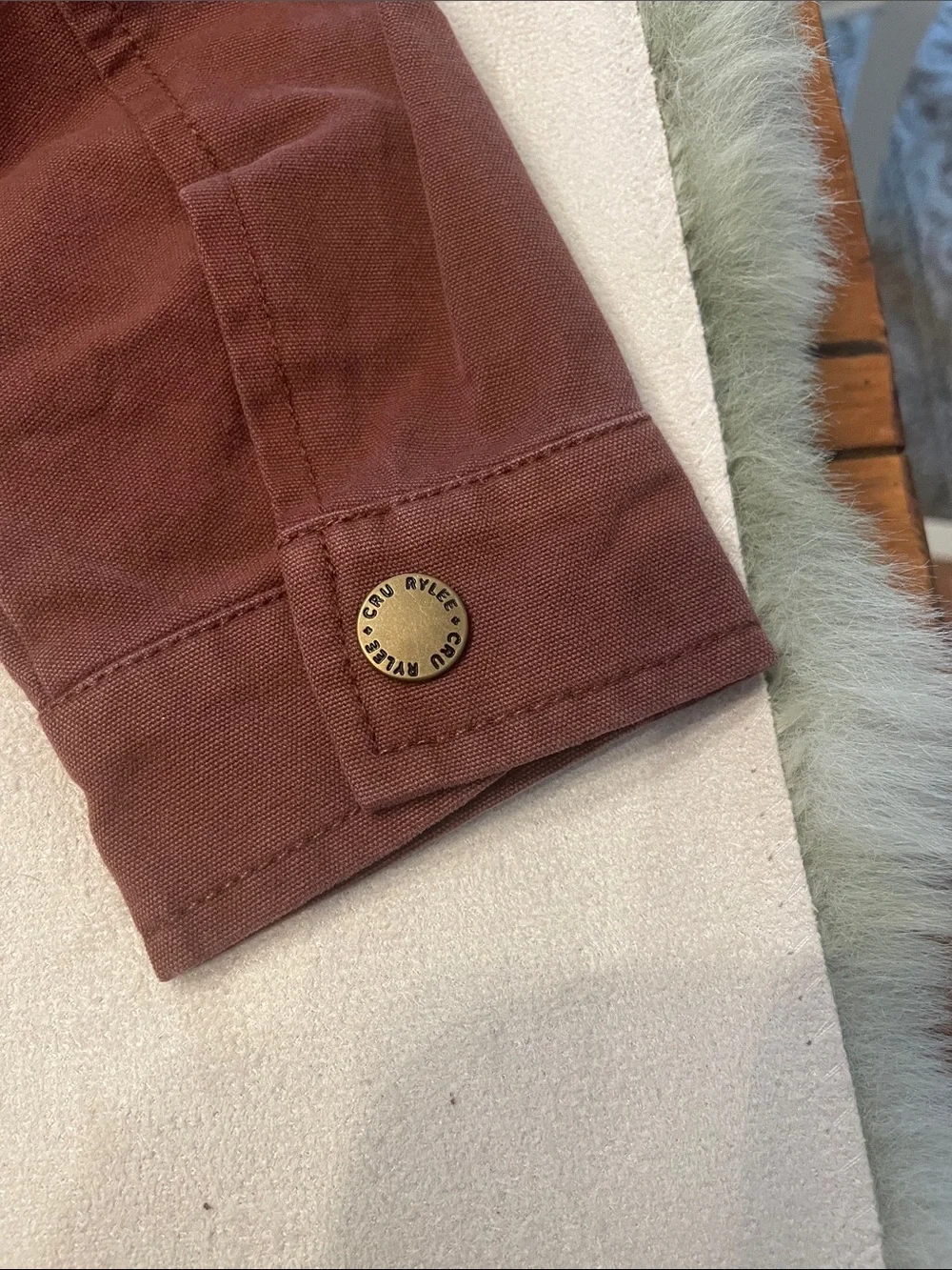 Rylee + Cru Dusty Mahogany Jumpsuit